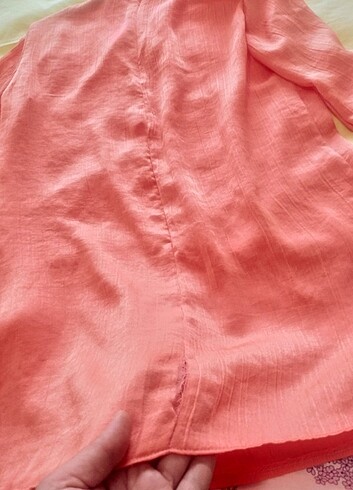 ince dokuma parlak tunik - Görsel 9