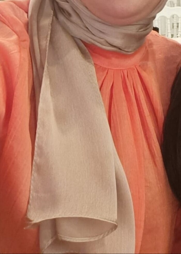 ince dokuma parlak tunik - Görsel 3