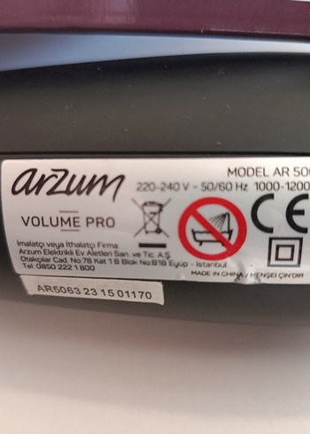 Arzum volume pro Saç Şekillendirici Seti - Görsel 8