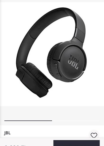 Siyah JBL Kablosuz Kulaklık - Görsel 2