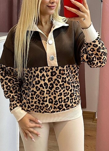 Leopar sweatshirt 