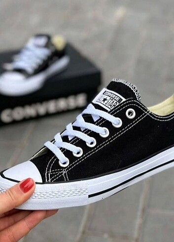 38 Beden siyah Renk Converse allstar kadın ayakkabı