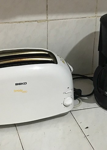 Sinbo Gri Beyaz Kahve Makinesi ve Beko ekmek kızartma makinesi - Görsel 7