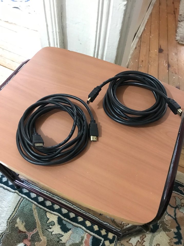 BİLGİSAYAR için power + DVI + Vga + HDM Kablo Seti - Görsel 5