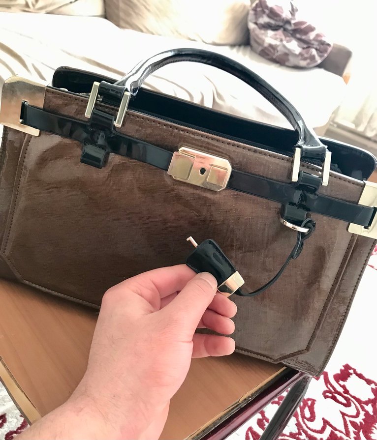 2 Adet KRİSTE BELL marka deri çanta - Görsel 2