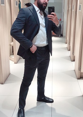 Lacivert Regular Fit Takım Elbise - Görsel 2