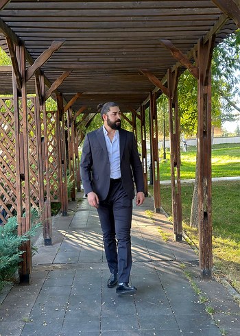 Lacivert Regular Fit Takım Elbise - Görsel 4