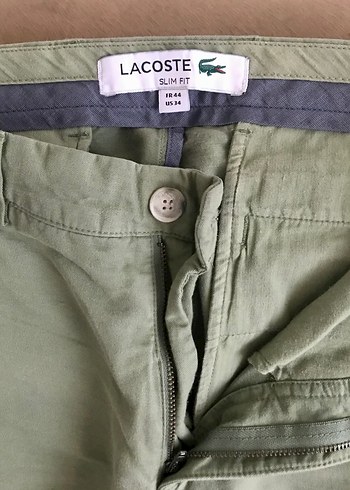 Lacoste Regular Fit Keten Pantolon 3 adet - Görsel 4