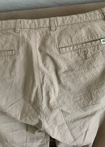 Lacoste Regular Fit Keten Pantolon 3 adet - Görsel 9