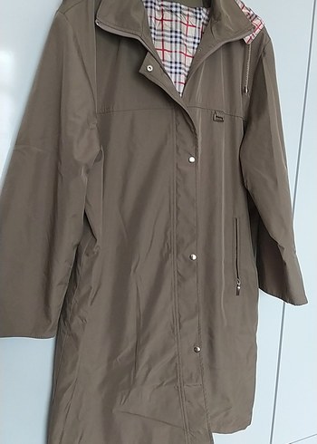 Düğmeli Bej Midi trenc kot - Görsel 4