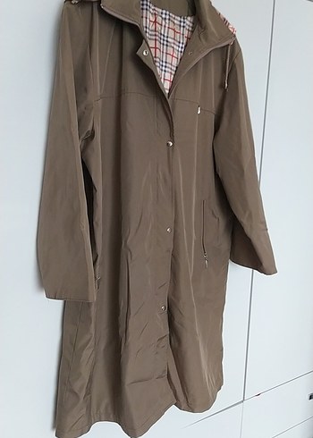 Düğmeli Bej Midi trenc kot - Görsel 10