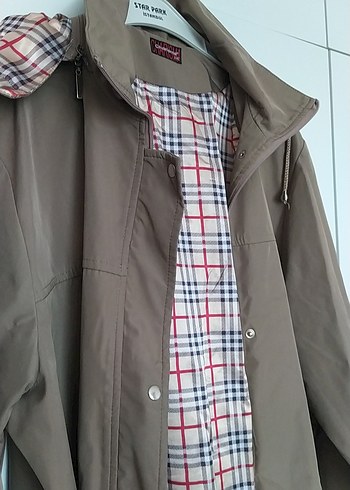 Düğmeli Bej Midi trenc kot - Görsel 8