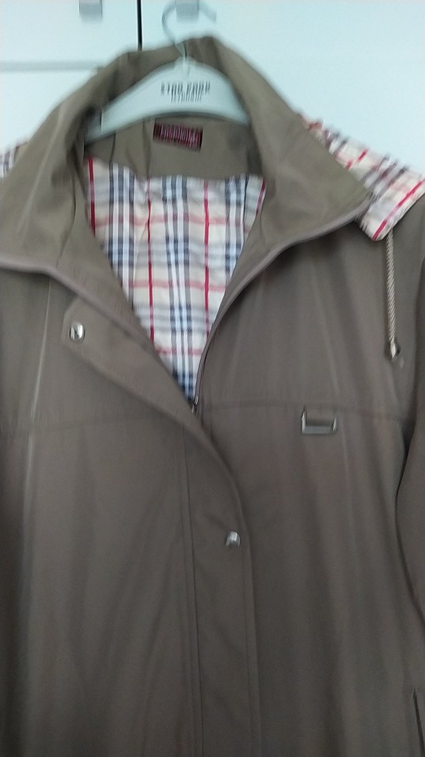 Düğmeli Bej Midi trenc kot - Görsel 3