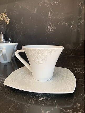 Karaca fine pearl 6lı çay fincanı takımı