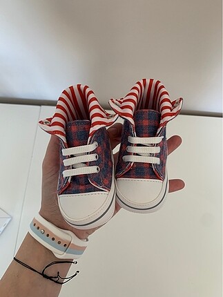 Baby pattini converse modeli bebek ayakkabısı