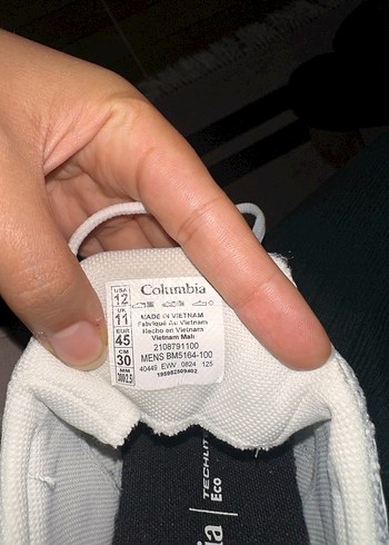 Orijinal columbia Beyaz Erkek Spor Koşu Ayakkabısı - Görsel 9