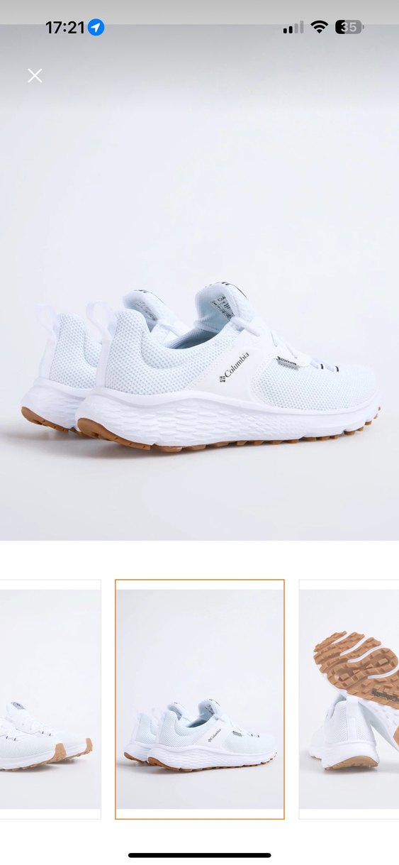 Orijinal columbia Beyaz Erkek Spor Koşu Ayakkabısı - Görsel 2