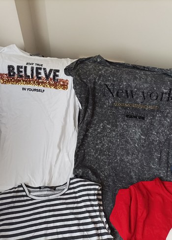 5 adet tişört+1 tişört hediye - Görsel 3