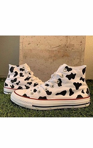 Cow Print özel tasarım ayakkabı