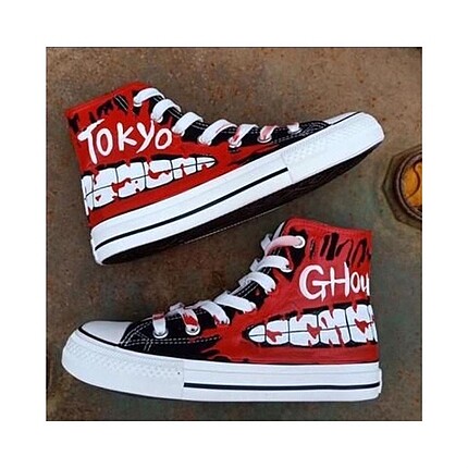 Tokyo Ghoul özel tasarım ayakkabı