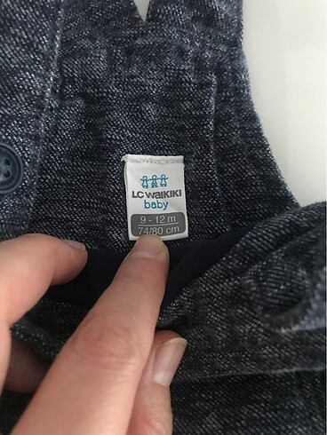 1 Yaş Beden Erkek Bebek Salopet