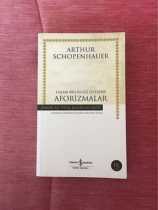 Yaşam Bilgeliği Üzerine Aforizmalar / Schopenhaure
