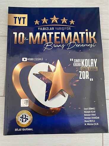 Bilgi sarmal yıldızlar yarışıyor tyt matematik denemesi