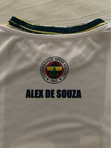 l Beden beyaz Renk Fenerbahçe Alex De Souza Forma L Beden