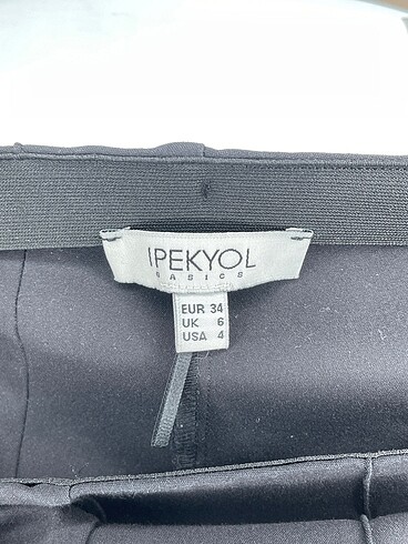 36 Beden siyah Renk ipekyol Kumaş Pantolon %70 İndirimli.
