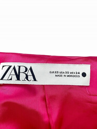 xs Beden pembe Renk Zara Blazer %70 İndirimli.