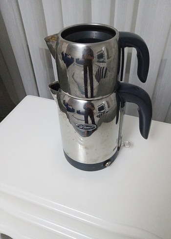 Gri Çelik Çay Makinesi - Görsel 2