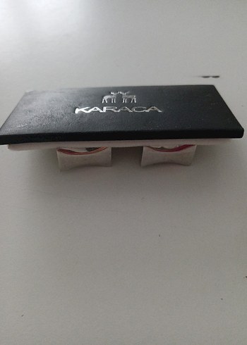 Gri Klasik Erkek Kol Düğmeleri - Görsel 2