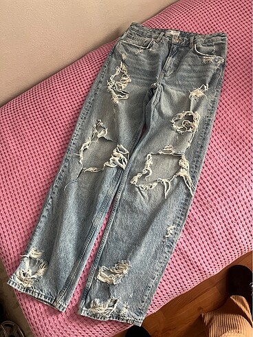 Bershka kot pantolon