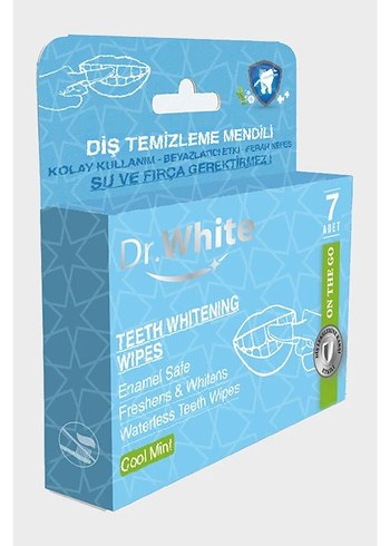 Dr.White Diş Temizleme Mendili
