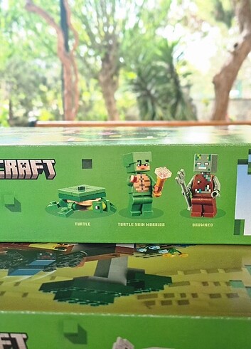  Beden Renk LEGO Minecraft Kaplumbağa Plaj Evi 21254