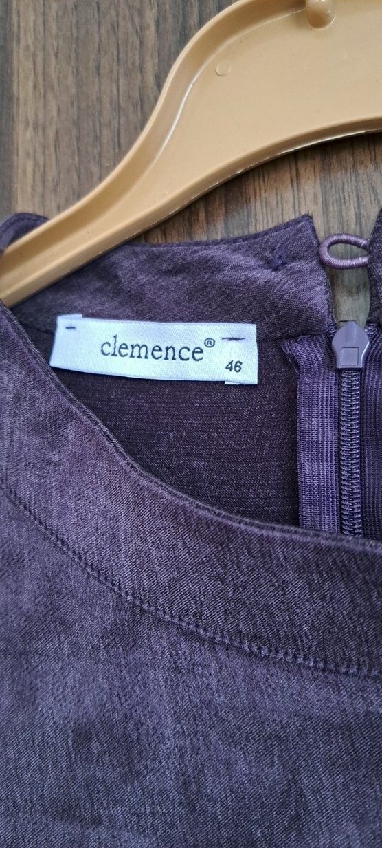 Mor Kopra İpek Fermuarlı Uzun Kollu Bluz - Görsel 4