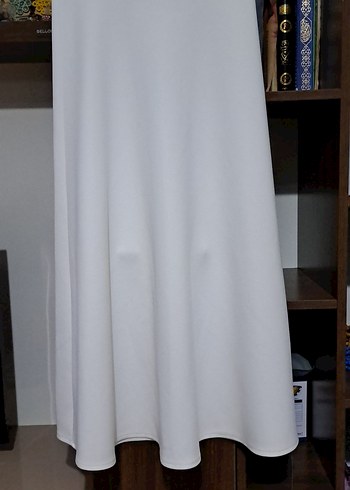 Düğmeli Beyaz Kadın Bluz ikili takım 
ETEK BEL 36
BOY 95 - Görsel 6