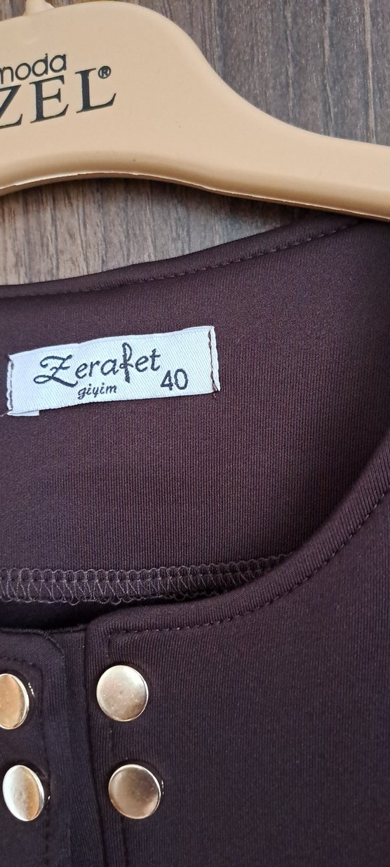 Bordo Uzun Kollu Düğmeli Kadın ikili Takım - Görsel 5