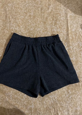 Gri Kısa Örme Kolsuz Kadın Tulum - Görsel 3