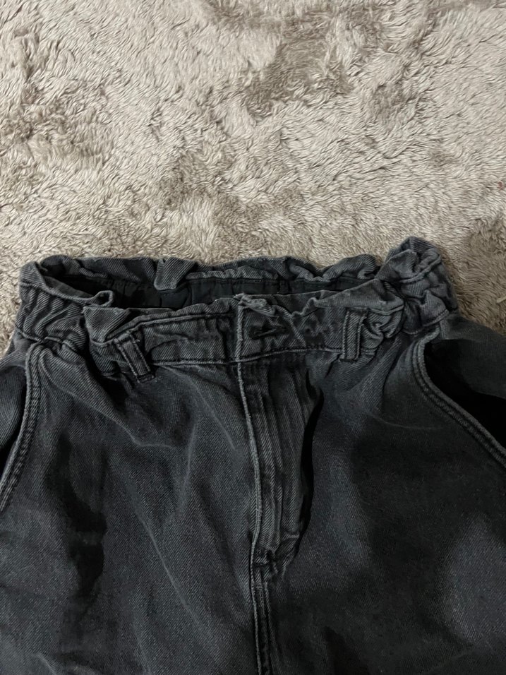 Zara mom jean büzgü detaylı - Görsel 2