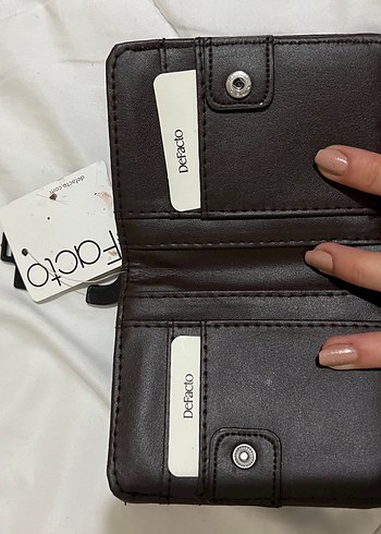 Siyah Deri defacto Yılan Desenli erkek Cüzdanı - Görsel 3