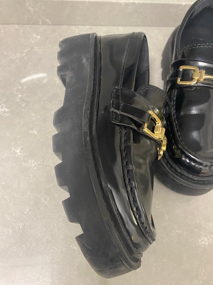 Zara kız çocuk laofer - Görsel 4