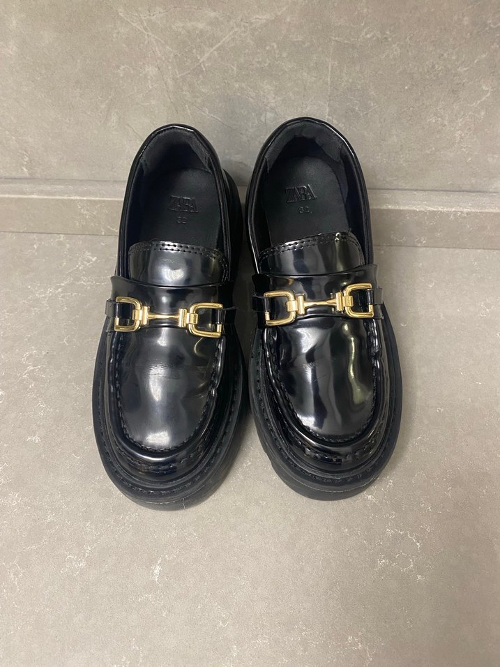 Zara kız çocuk laofer - Görsel 2