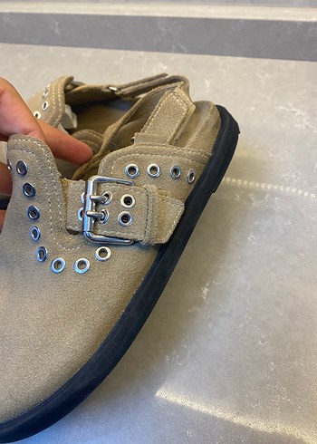 Zara kız çocuk sabo terlik - Görsel 5