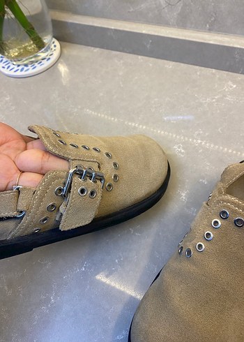 Zara kız çocuk sabo terlik - Görsel 4