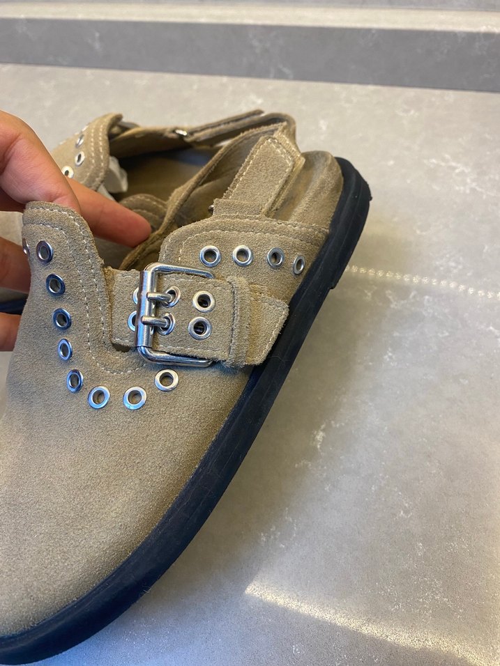 Zara kız çocuk sabo terlik - Görsel 5