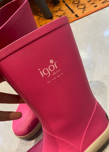 Igor Pembe Kız Çocuk Yağmur Çizmesi - Görsel 2