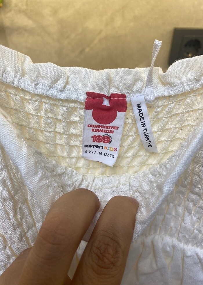 Koton kız çocuk elbise - Görsel 3