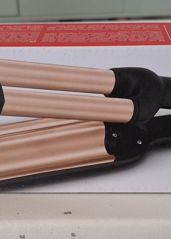 Su dalgası saç maşası - Görsel 4