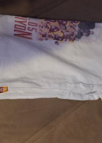 Baskılı Beyaz Erkek Çocuk Tişörtü - Görsel 6